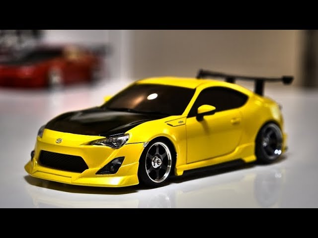 ATOMIC DRZ 1/27 × KYOSHO MINI-Z TOYOTA 86】 RWD RC DRIFT