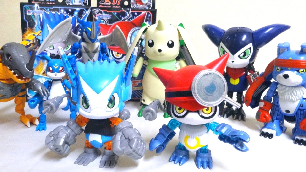 Appli Monster(Appmon)】 AA-01 Gatchmon & AA-02 Dokamon wotafa's