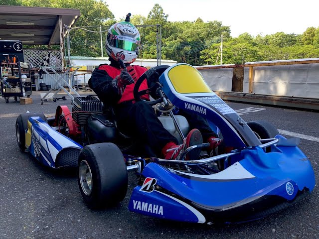 人生初！2ストのレーシングカートに乗ってみた！KT100初体験【K.A.MSP