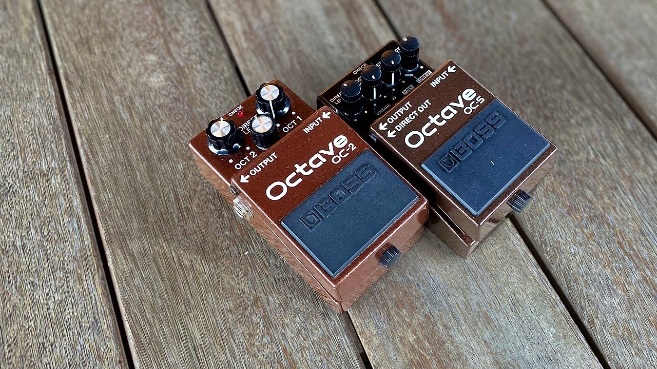 試奏動画】BOSS OC-2 Octave【BOSS COMPACT PEDAL 100th ANNIVERSARY