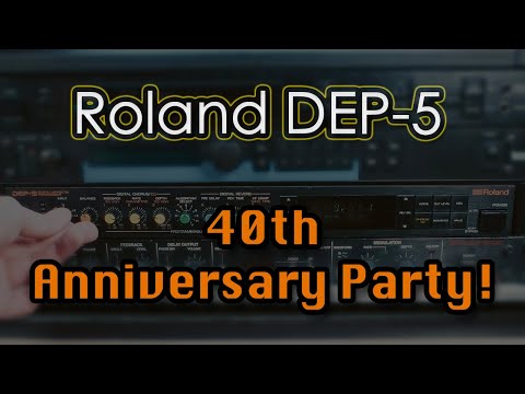 🍾 Roland DEP-5 - 40th Anniversary 🍾 🎧 (no talking) 🎧 - YouTube