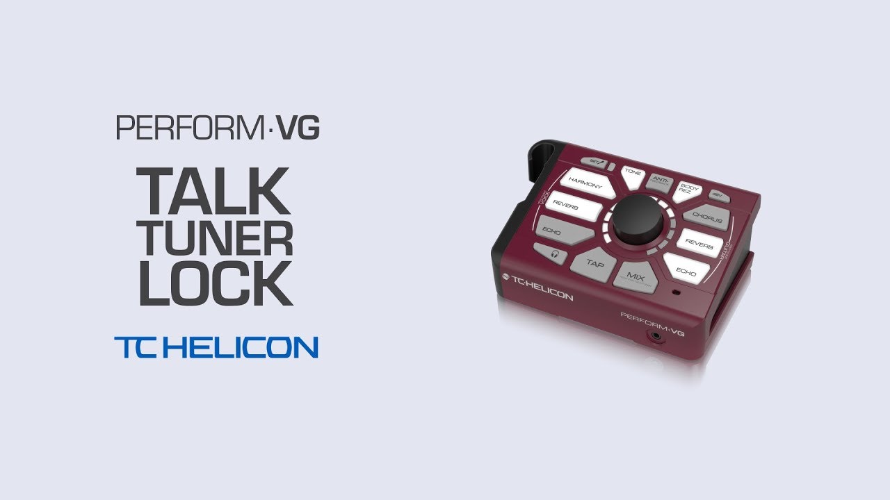 Perform-VG Video Manual: Talk/Tuner Lock - 12 - YouTube