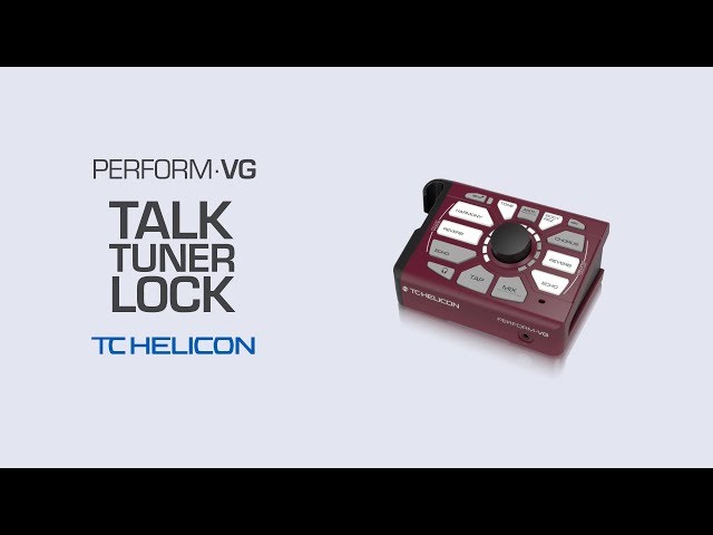 Perform-VG Video Manual: Talk/Tuner Lock - 12 - YouTube