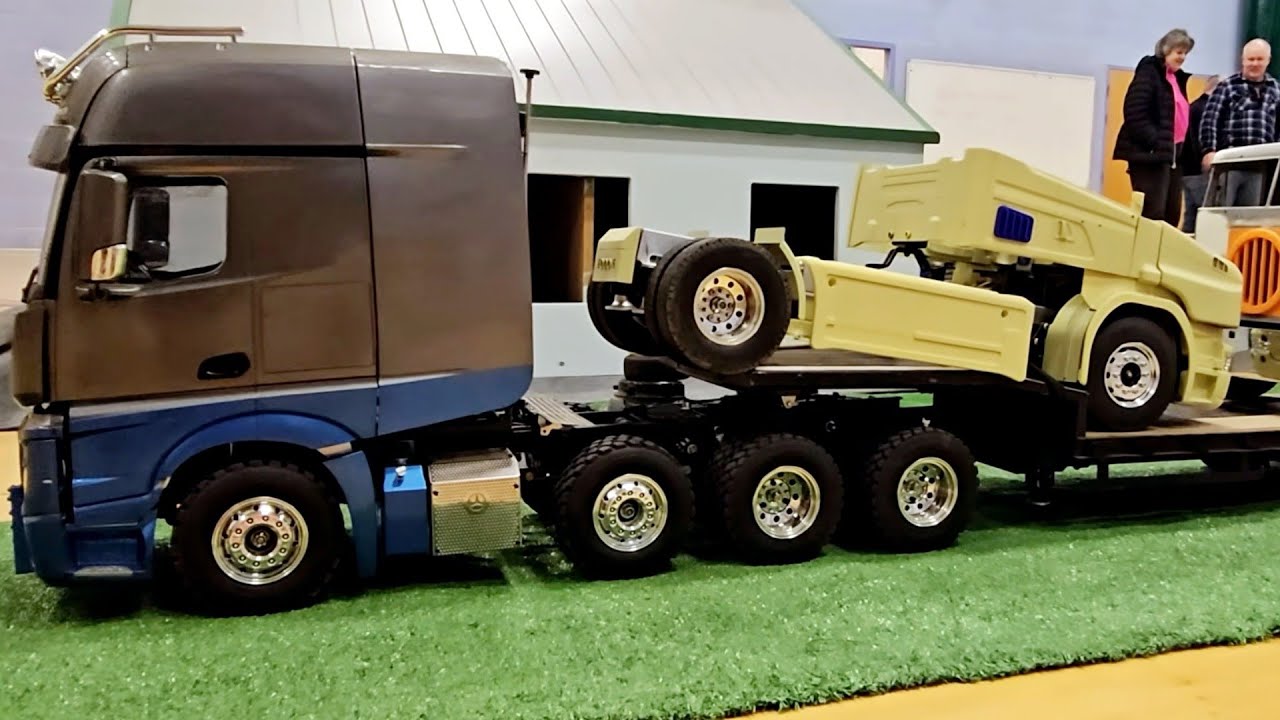 RC TRUCKS @ LEYLAND FEBRUARY 2025 | TAMIYA RC SEMI TRUCK | rc