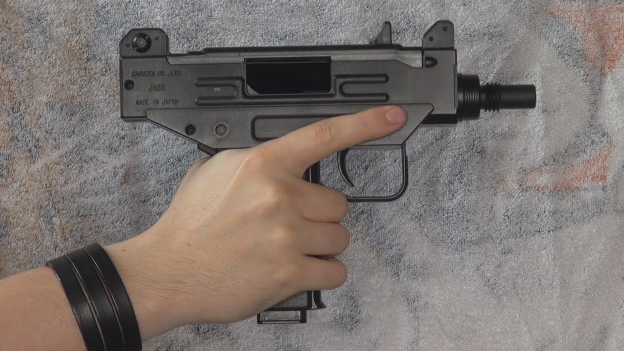 Airsoft) Micro UZI Maruzen - KhanSeb - YouTube