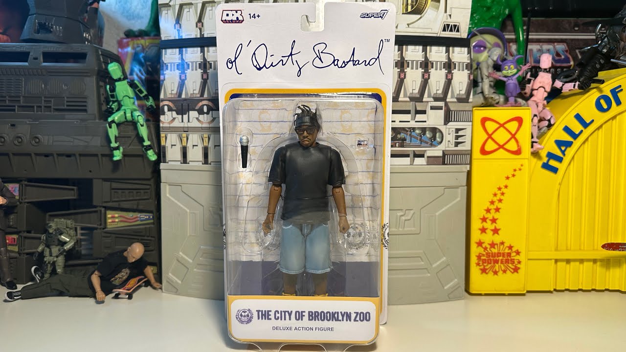 Super7 Deluxe Ol' Dirty Bastard Figure - YouTube