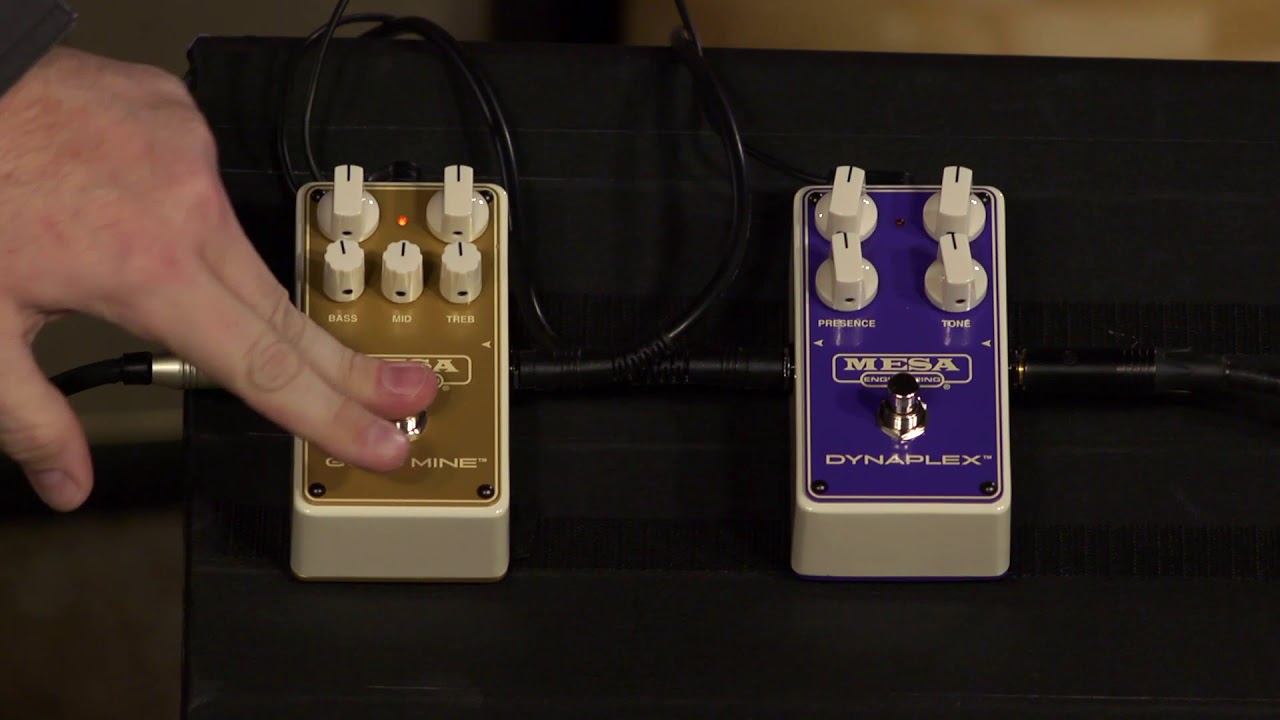 Mesa | Pedals Goldmine and Dynaplex - YouTube