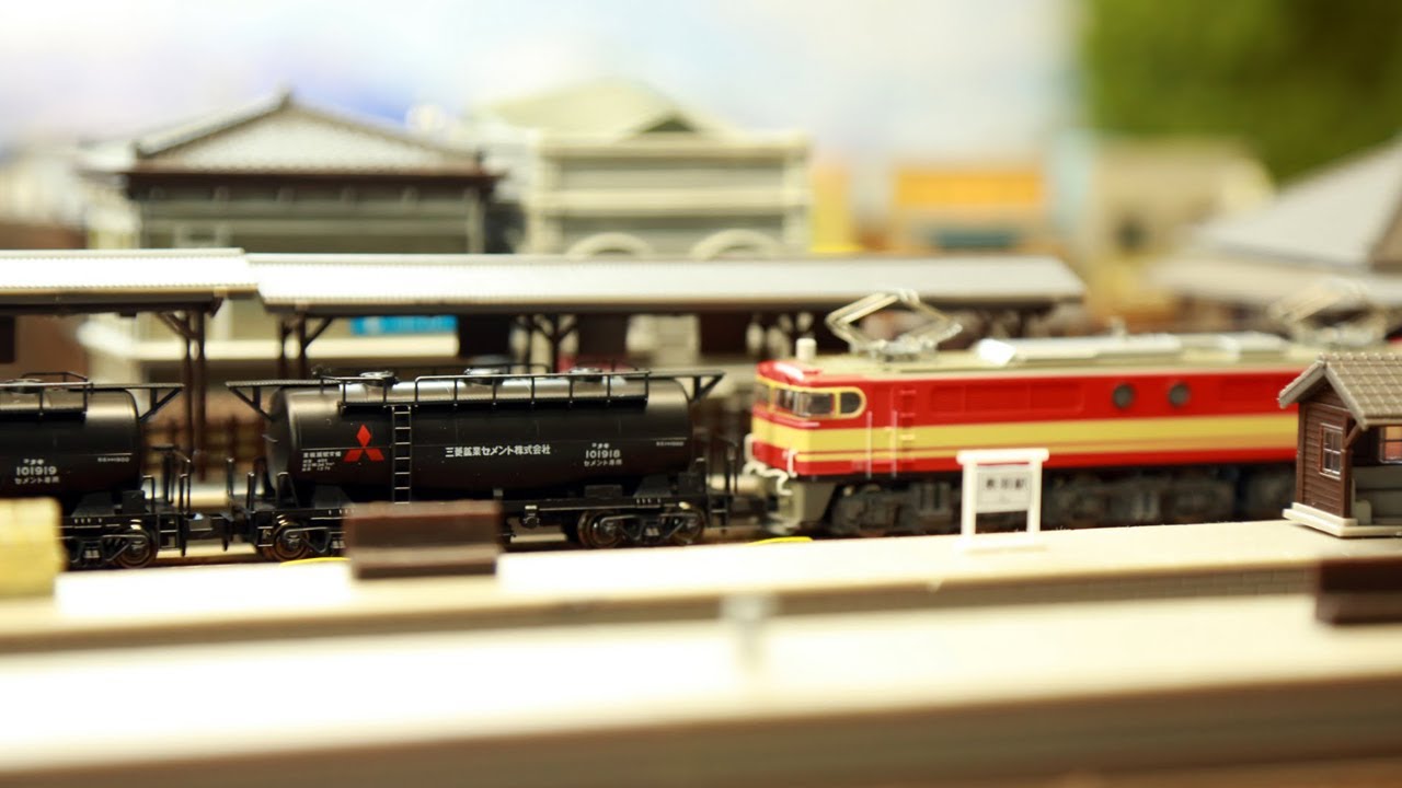 Kato 西武 E851 セメント列車試運轉 - YouTube