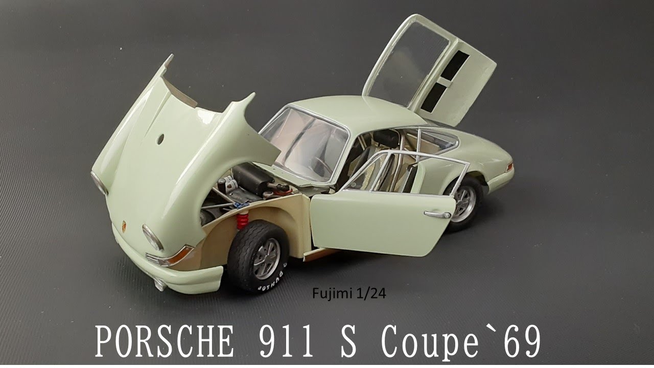 Fujimi 1/24 PORSHE 911S Coupe`69 CUSTOM is completed. - YouTube