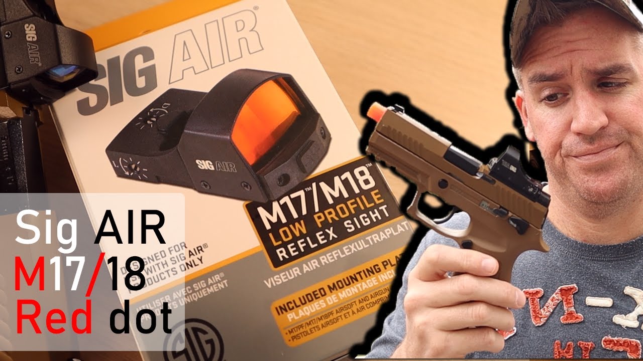 SIG AIR M17/M18 ロープロファイルリフレックスサイト SIG AIR M17/M18