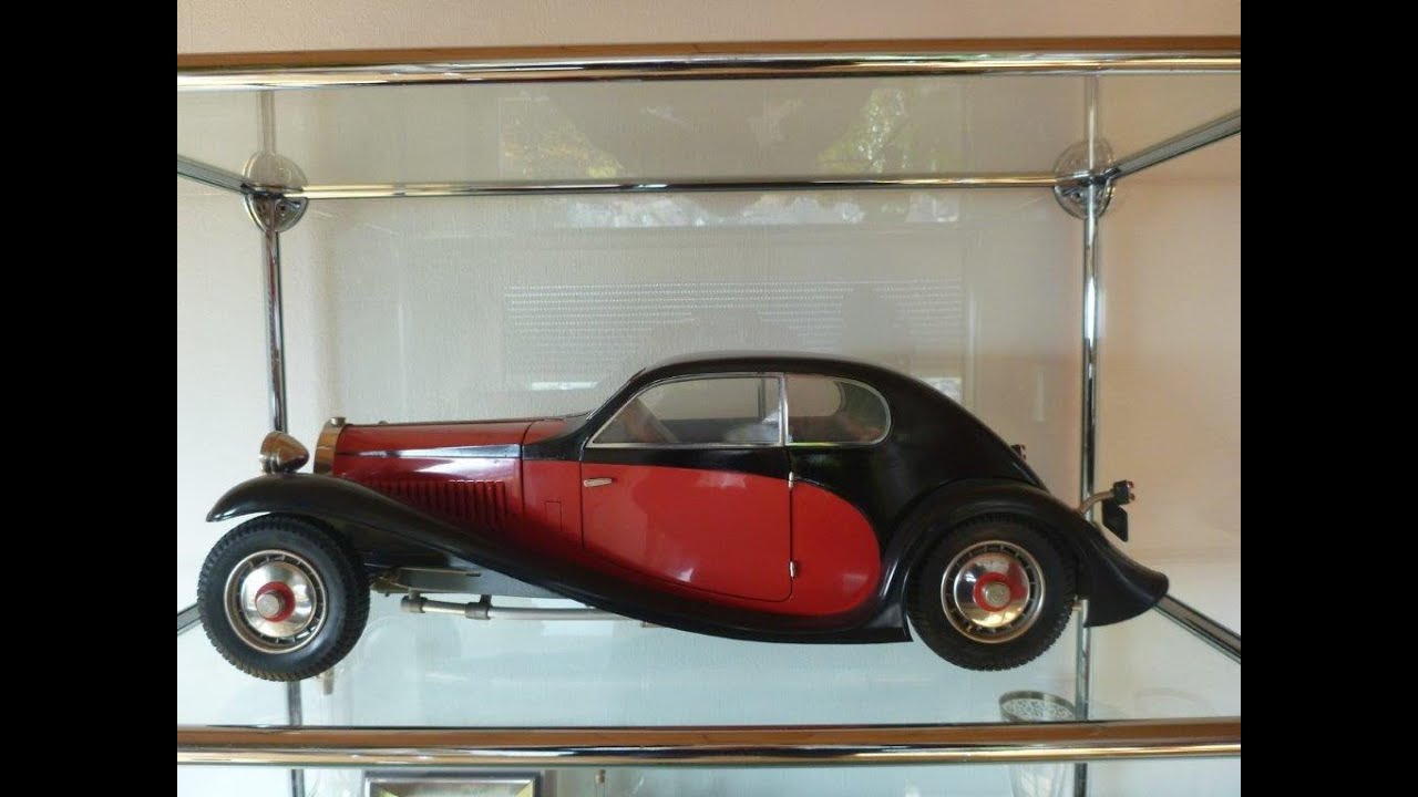 Pocher Bugatti T50 Surprofilé - YouTube