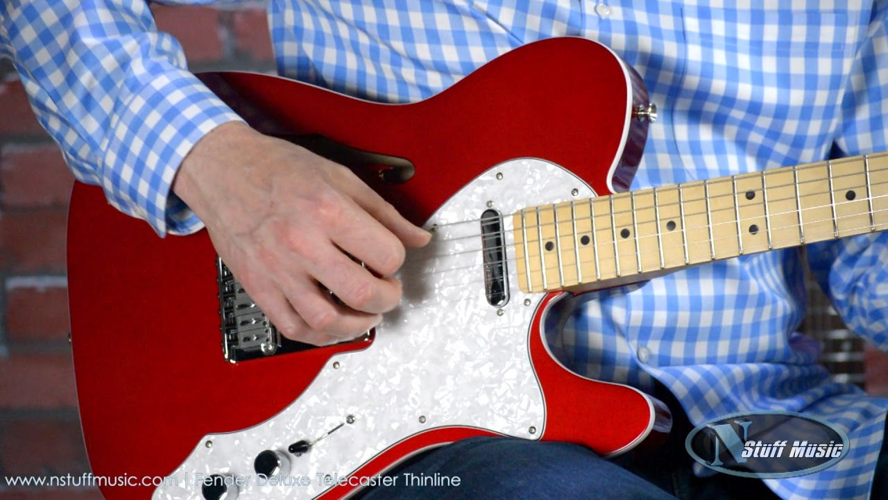 Fender Deluxe Telecaster Thinline | N Stuff Music - YouTube