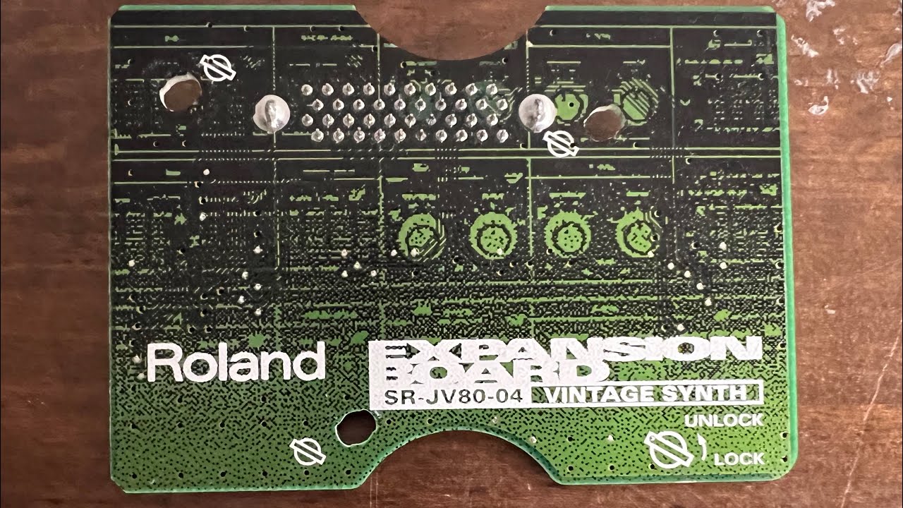 Roland SR-JV80-04 Vintage Expansion Demo Part 2 - YouTube