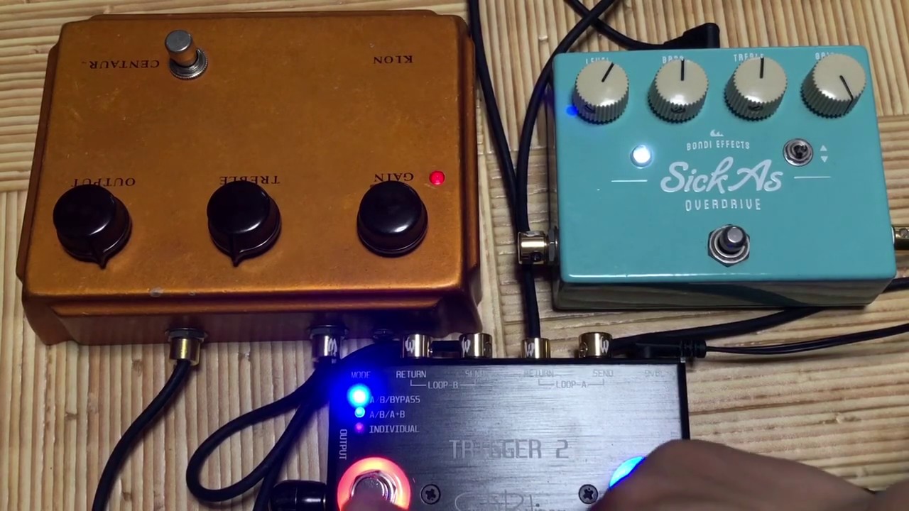 KLON Centaur vs Bondi Effects Sick As Overdrive MK2 【魔法の箱研究