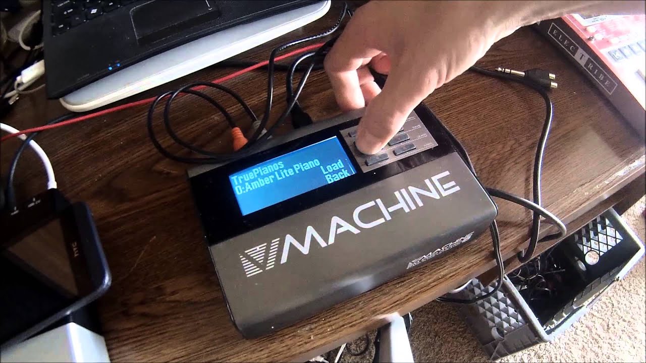 SM Pro Audio V-Machine demo w/ Korg ESX - YouTube