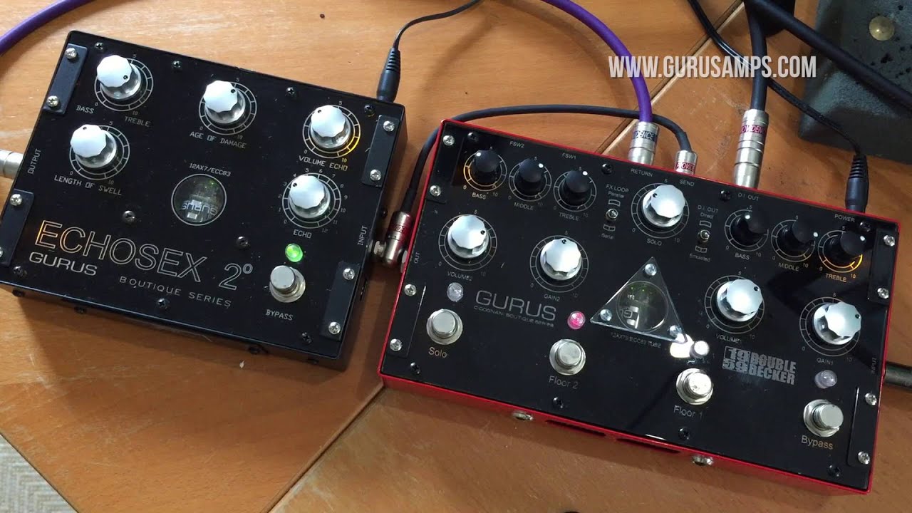 Gurus: Echosex 2° & 1959 Doubledecker. Direct to soundcard demo