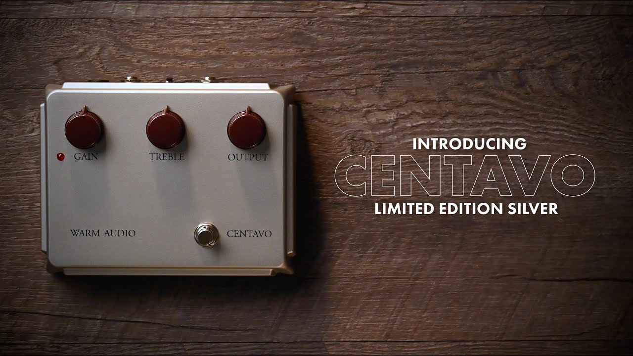 Warm Audio Centavo Overdrive Pedal (Limited-Edition Silver)