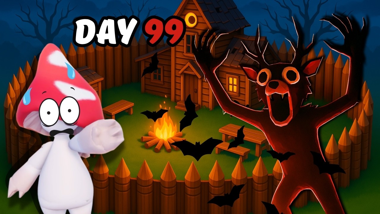 Building the SCARIEST HAUNTED MANSION BASE on 99 Nights in the