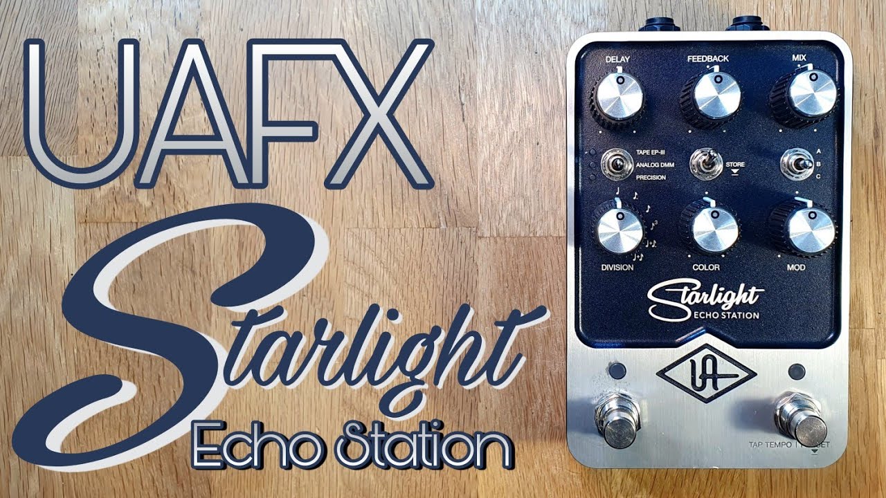 Universal Audio UAFX Starlight Echo Station - YouTube