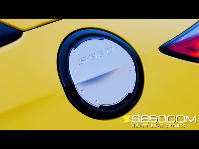 BEATMASTER｜S660の“Honda純正アクセサリー フューエルリッド（アルミ