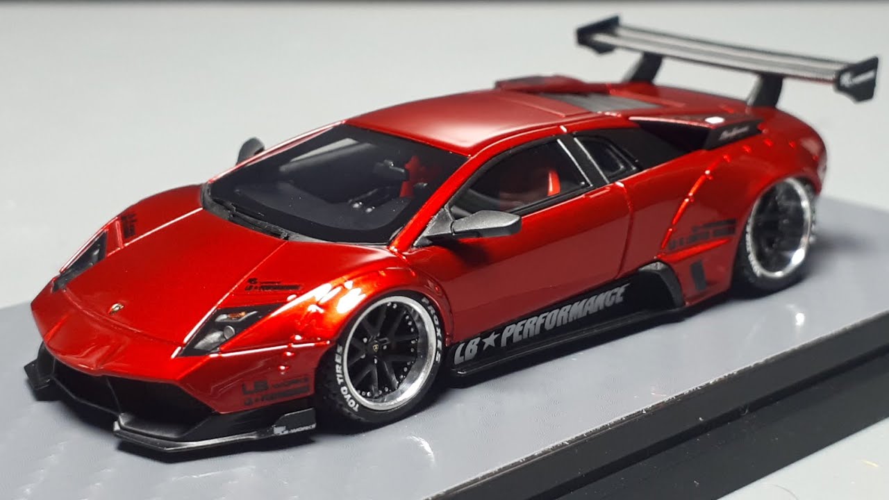1/64 Lamborghini Murcielago LBWK by Error 404 resin model car