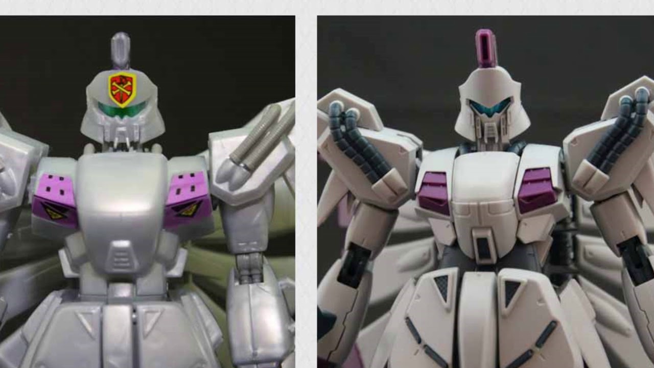 新旧比較情報 RE/100 1/100 ビギナ・ギナ VIGNA-GHINA 作業用BGM - YouTube