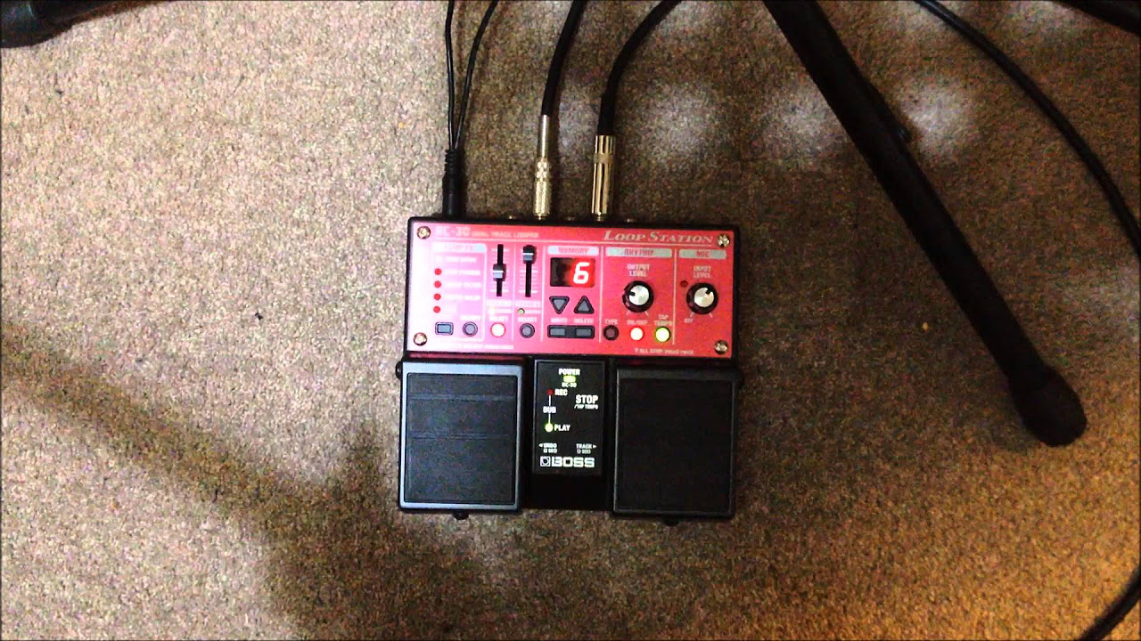Boss Rc-30 Basic Tutorial & Demo - YouTube
