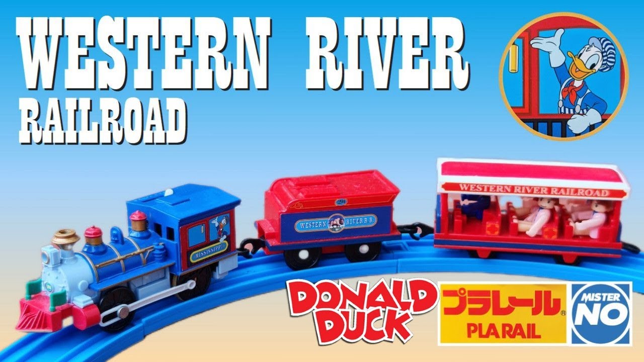 TOMY PLARAIL 184: TOKYO DISNEYLAND WESTERN RIVER RAILROAD