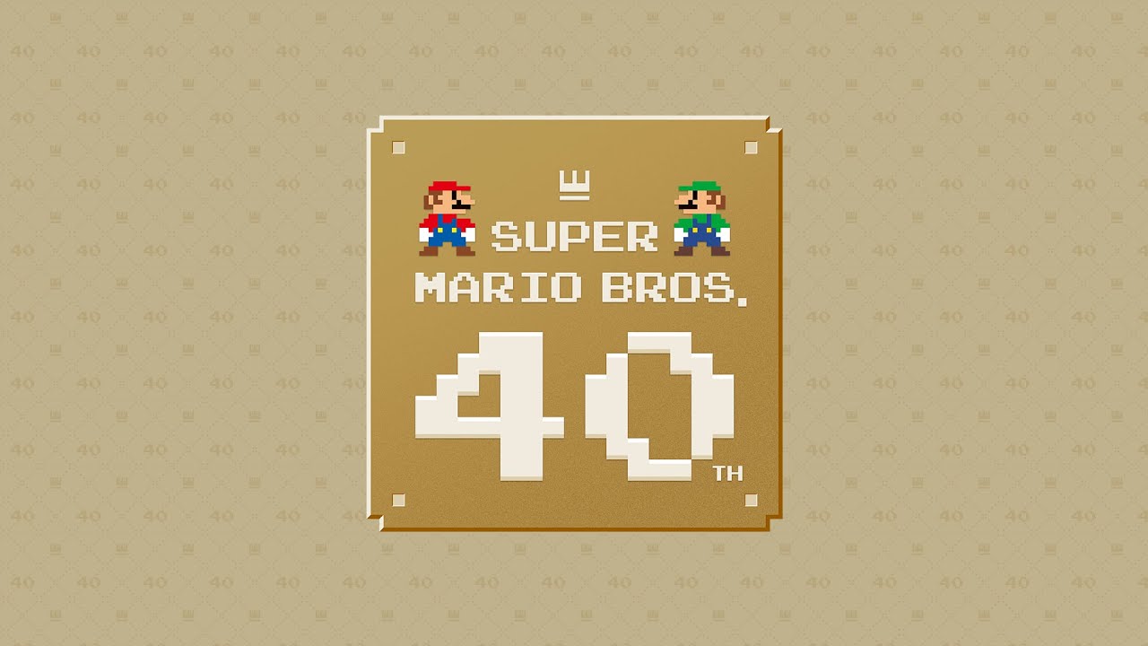 スーパーマリオブラザーズ40周年 | Nintendo