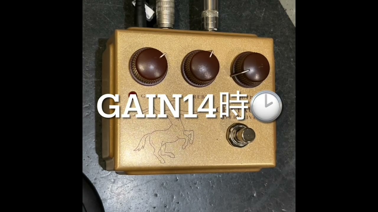 Behringer Centaur 試奏動画 - YouTube