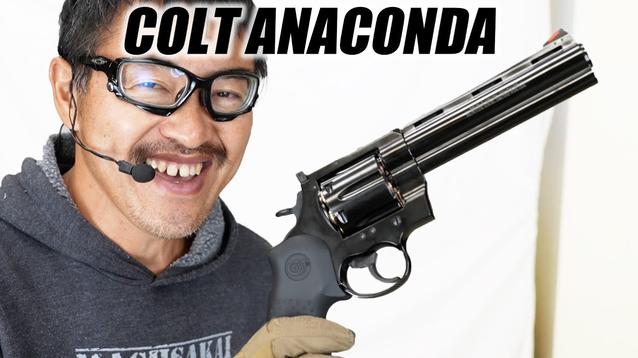 コルト アナコンダ 44マグナム リアルカート リボルバー ガスガン