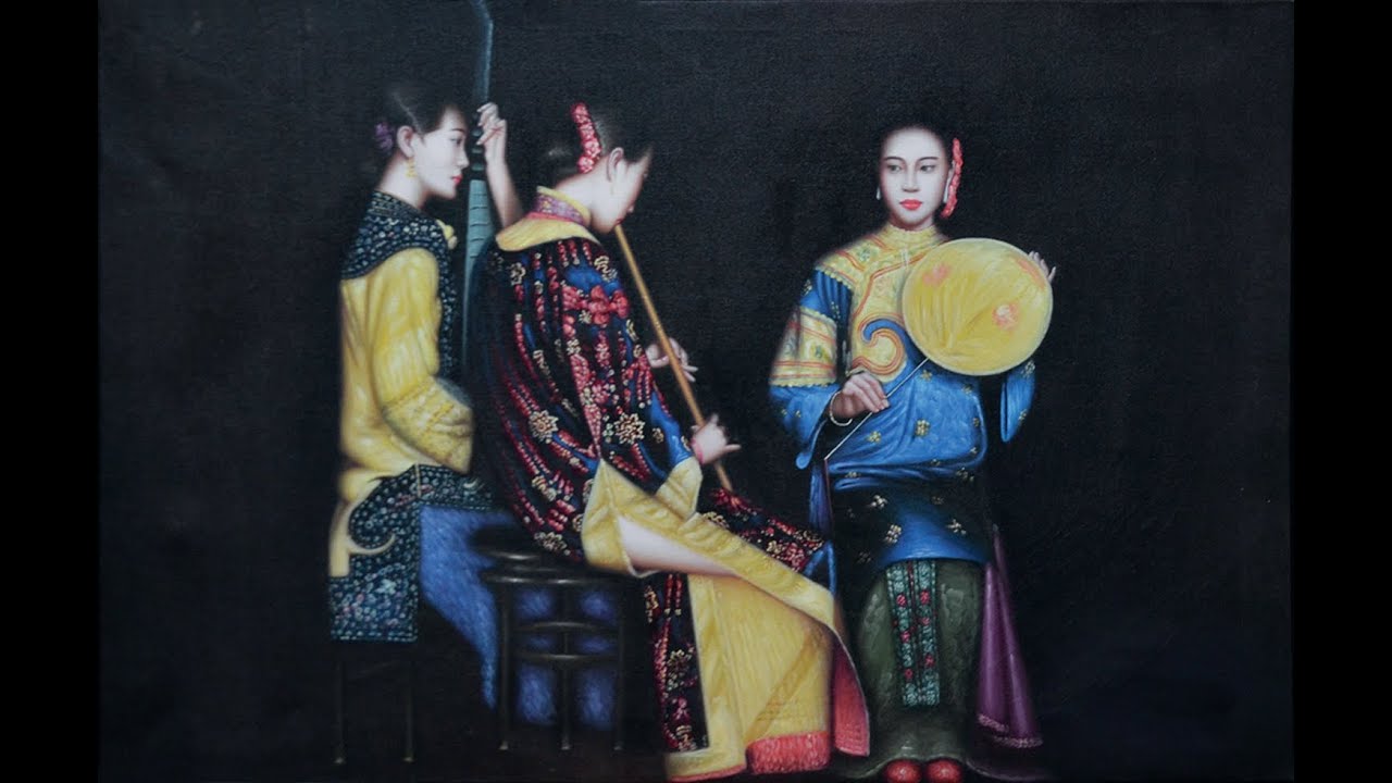 Chinese Modern Art Series 5 --- Chen Yifei；中国当代艺术系列5
