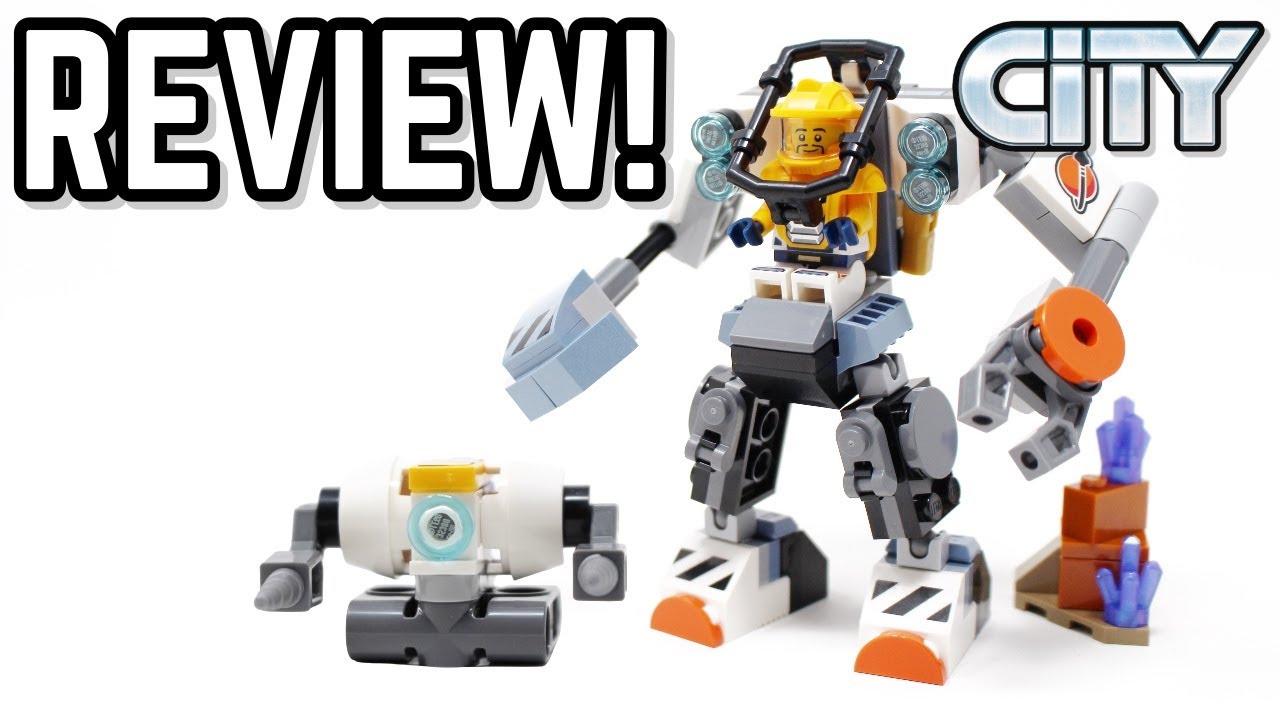 LEGO City SPACE 60428 Space Construction Mech REVIEW! (2024 set