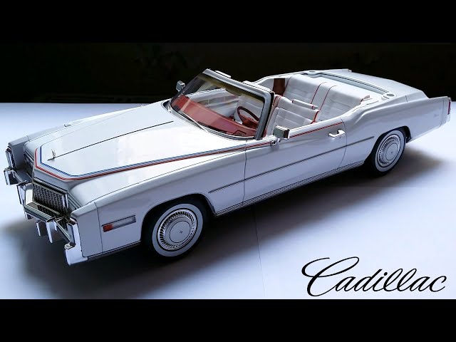 Reviewing the 1/18 Cadillac Eldorado (1976) by Model Car Group
