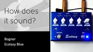 Bogner Ecstasy Blue オーバードライブ