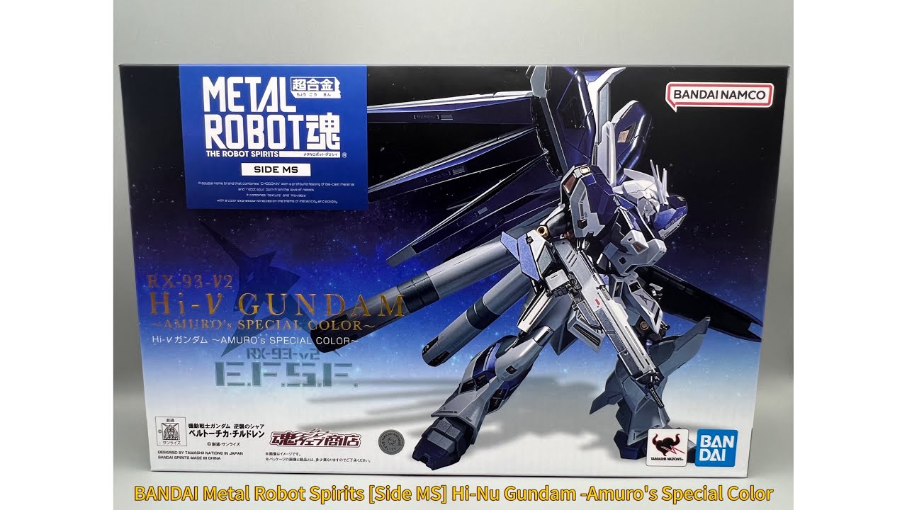 BANDAI Metal Robot Spirits [Side MS] Hi-Nu Gundam-Amuro's Special