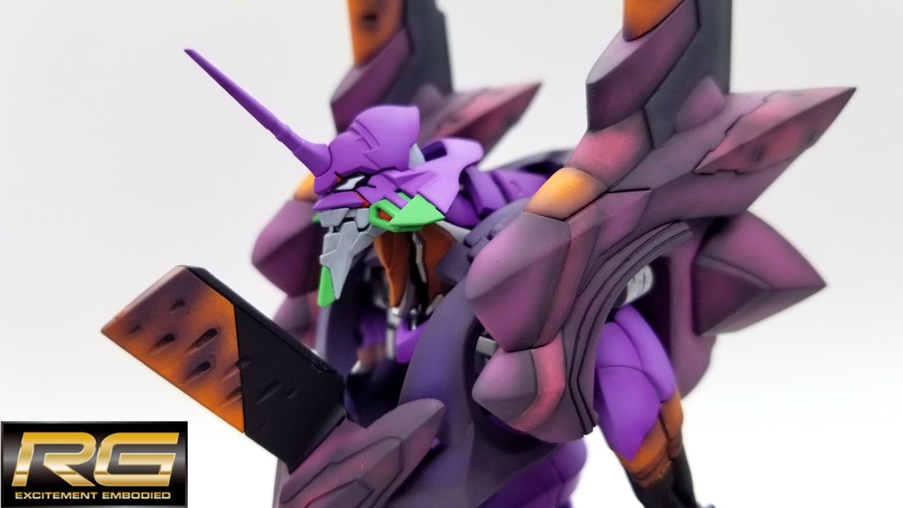 RGエヴァ初号機F型装備】ニコイチで再現！！Eva-01 type F equipment