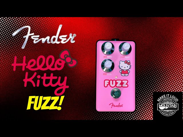 Fender Hello Kitty Fuzz! Very Usable. Fun to have. But Can It DOOM