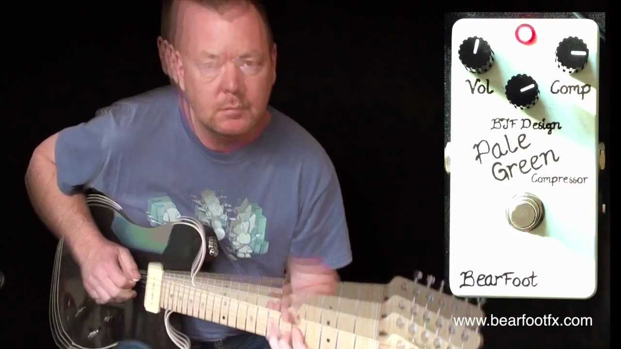 Bearfoot FX: Pale Green Compressor - YouTube