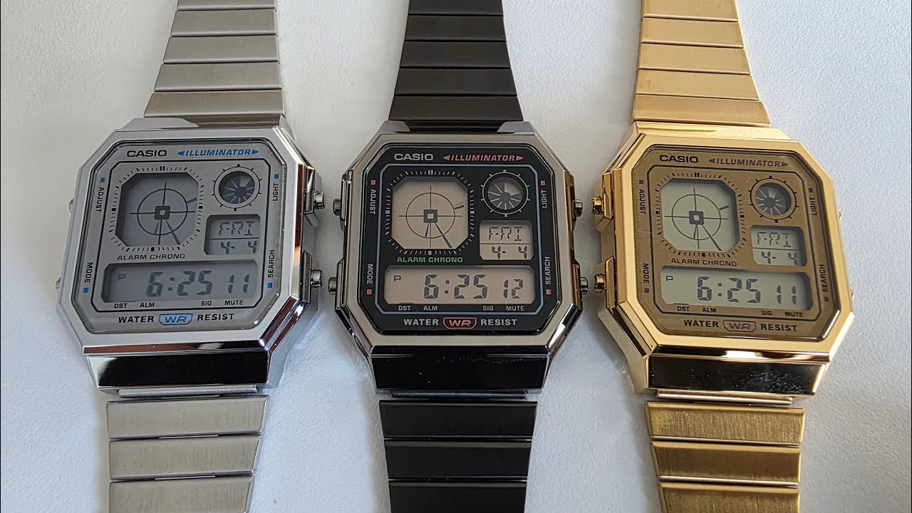 New Casio A130 Watches (March 2025) - YouTube