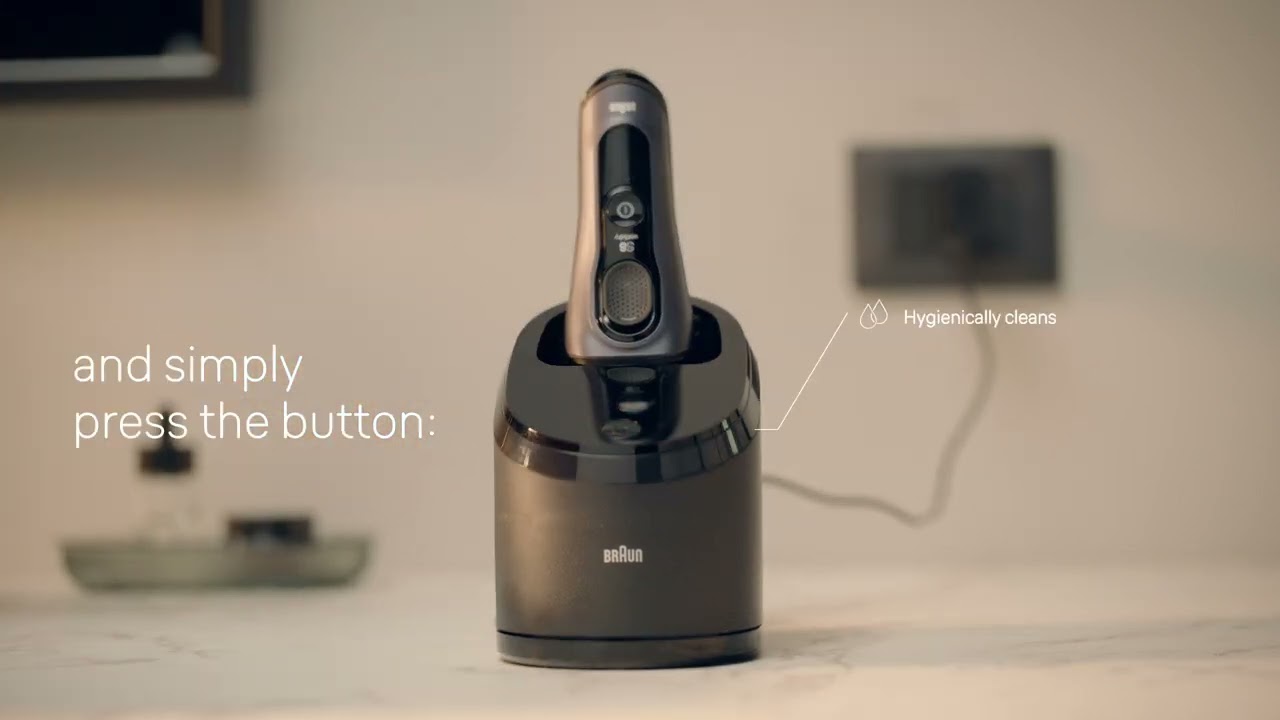 How to use your Braun Series 8 - YouTube