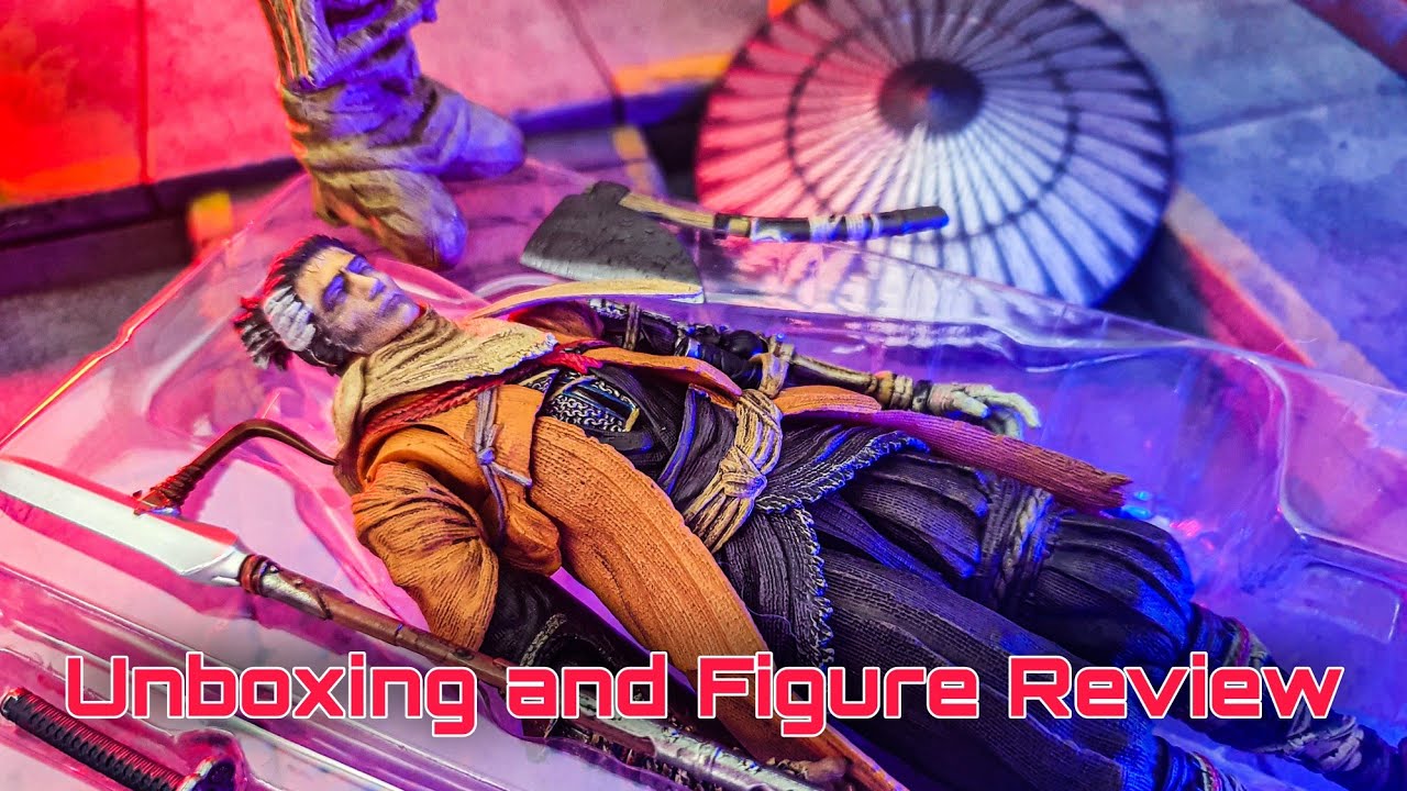 figma Sekiro Shadows Die Twice Figma 483 DX #ActionFigure Unboxing