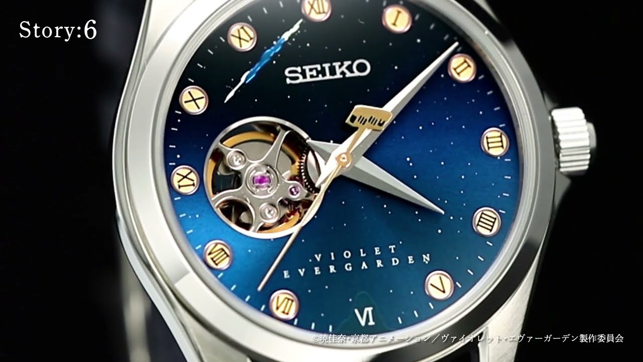 ヴァイオレット・エヴァーガーデン 機械式腕時計／プレミアム
