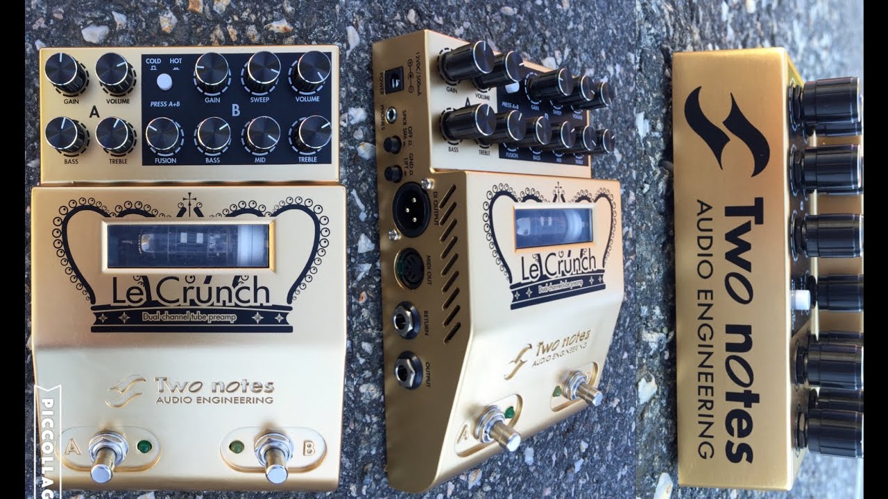 Two Notes Le Crunch Preamp - YouTube