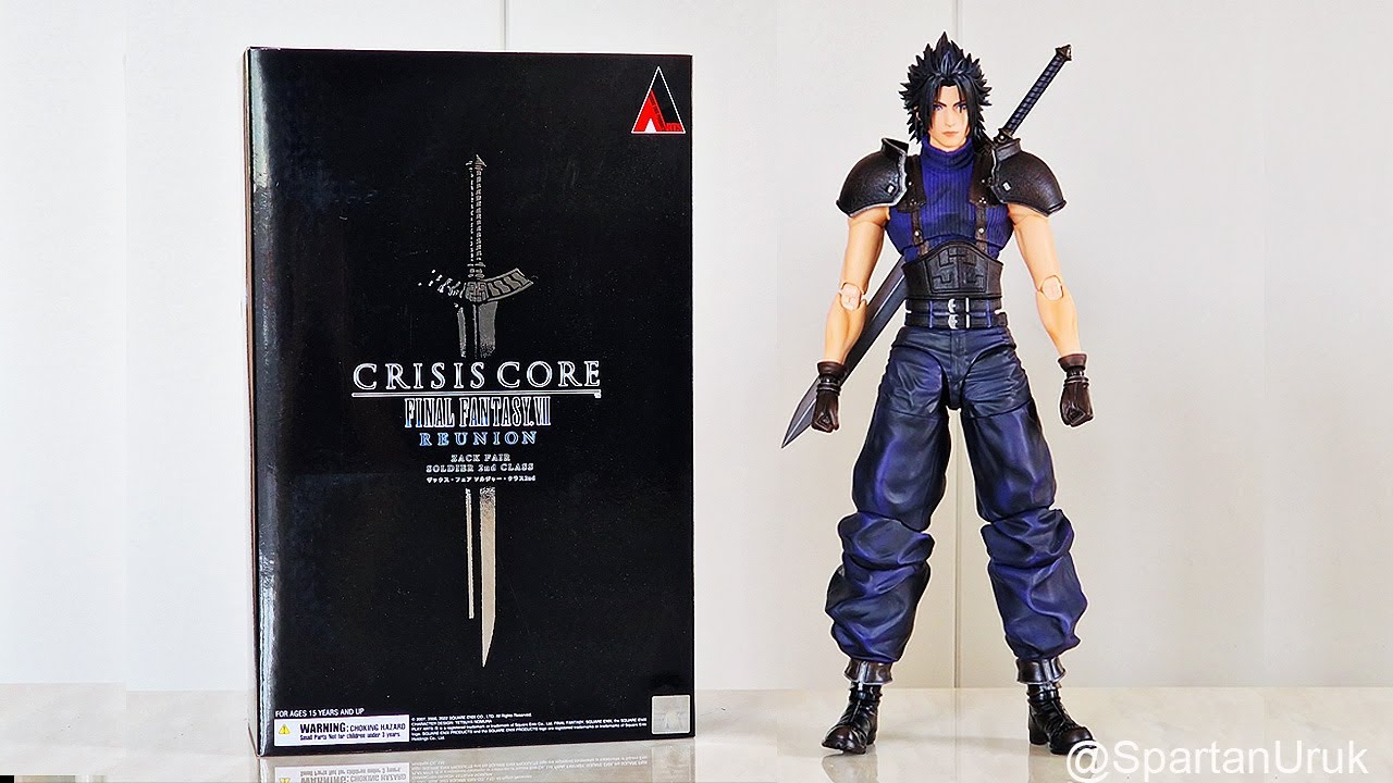 Play Arts Kai Final Fantasy VII Reunion Zack Fair Figure Review