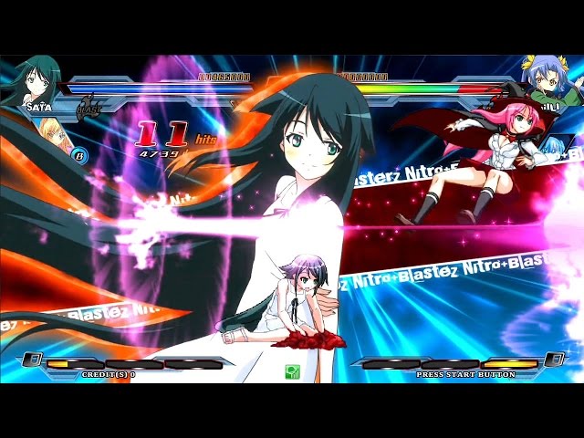 ニトロプラス ブラスターズ』沙耶 プレイ動画（ロケテバージョン