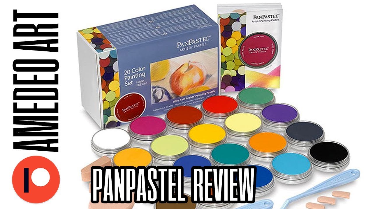 Panpastel 20 Pure Color set unboxing & review - YouTube