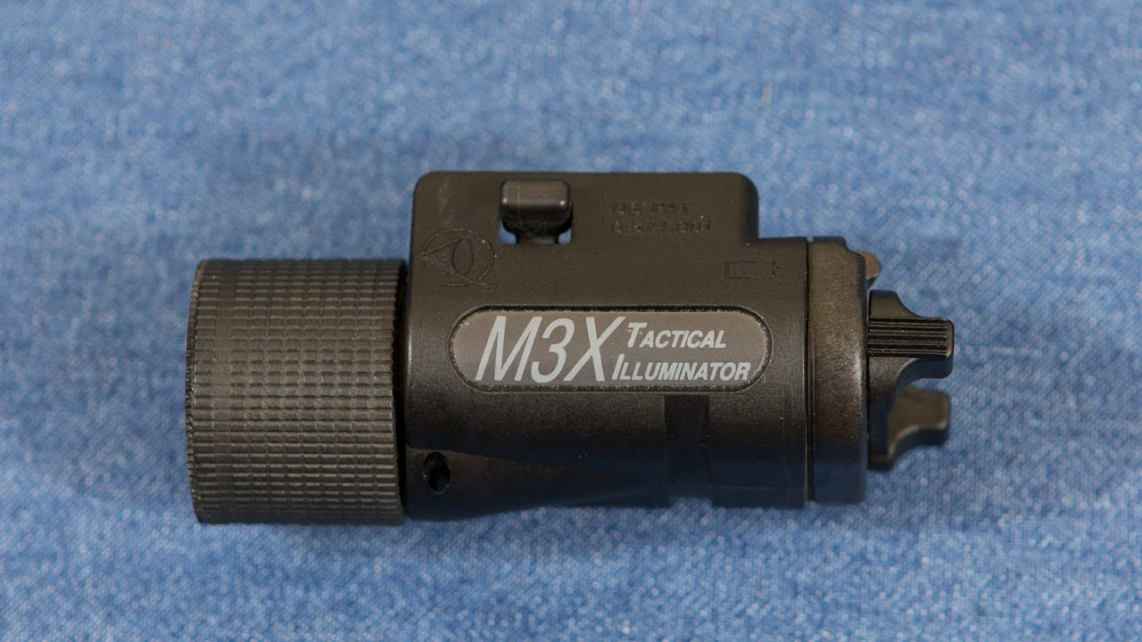 Streamlight M-3X Weapon Light - YouTube