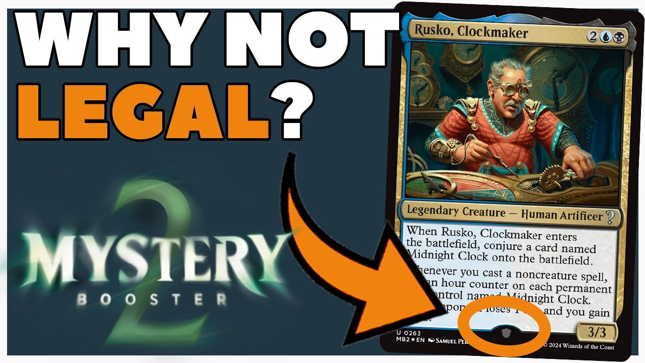 Can you WIN in ONE TURN with THE ILLEGAL CARD Rusko, Clockmaker