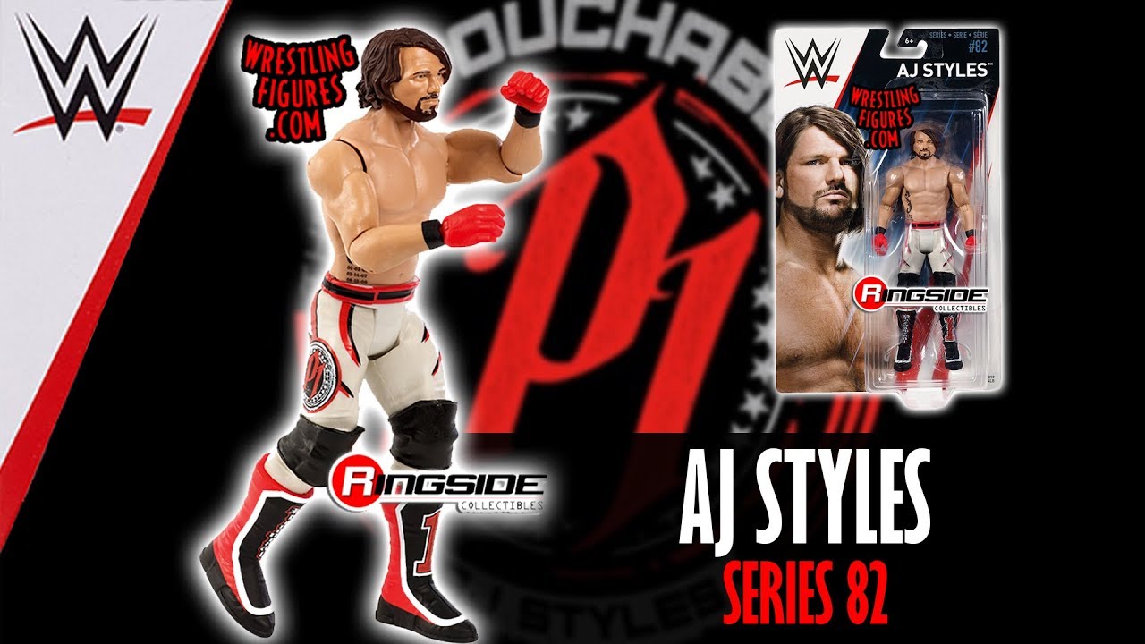 AJ Styles - WWE Series 82 WWE Toy Wrestling Action Figure by Mattel!